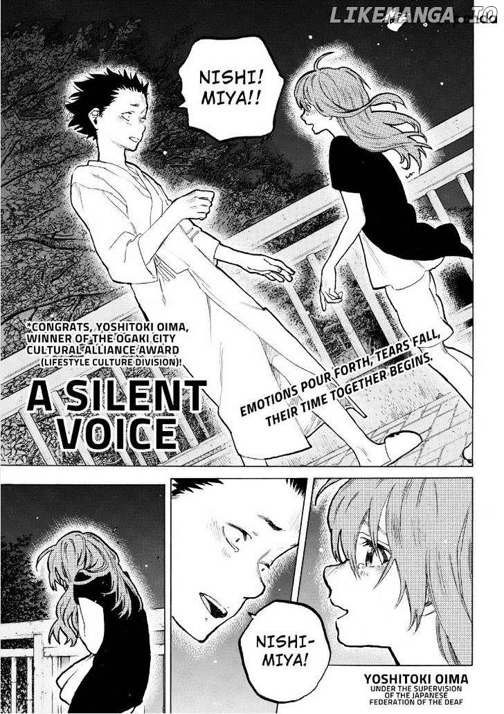 A Silent Voice, Chapter 54 image 02